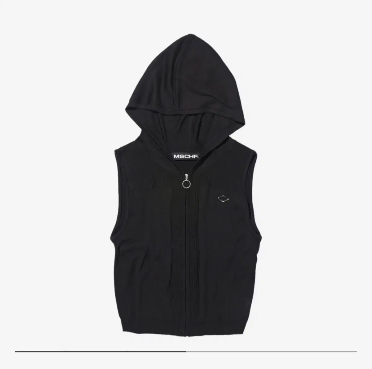 トップス MSCHF HOODED STRIPE VEST MSCHF HOODED STRIPE VEST MISCHIEF | 미스치프 MSCHF Black